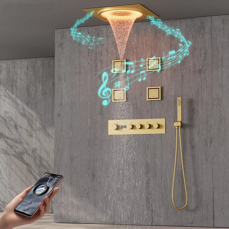 Smart LED Shower Set Bathroom  - đánh giá và giá Spa&Wellness Earth City Шелепиха