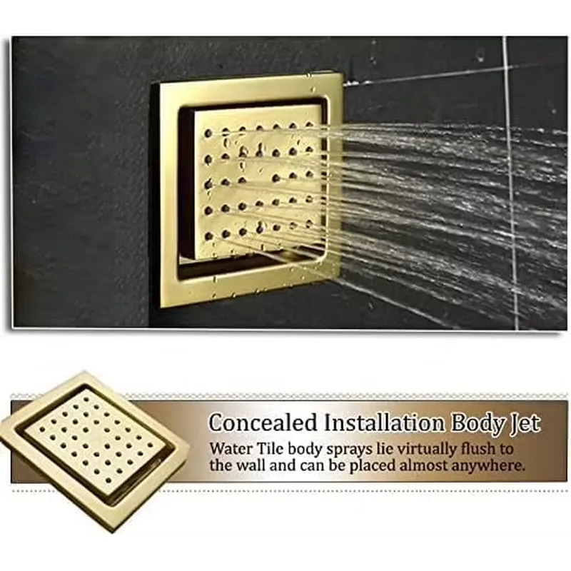 Smart LED Shower Set Bathroom  - đánh giá và giá Spa&Wellness Earth City Шелепиха