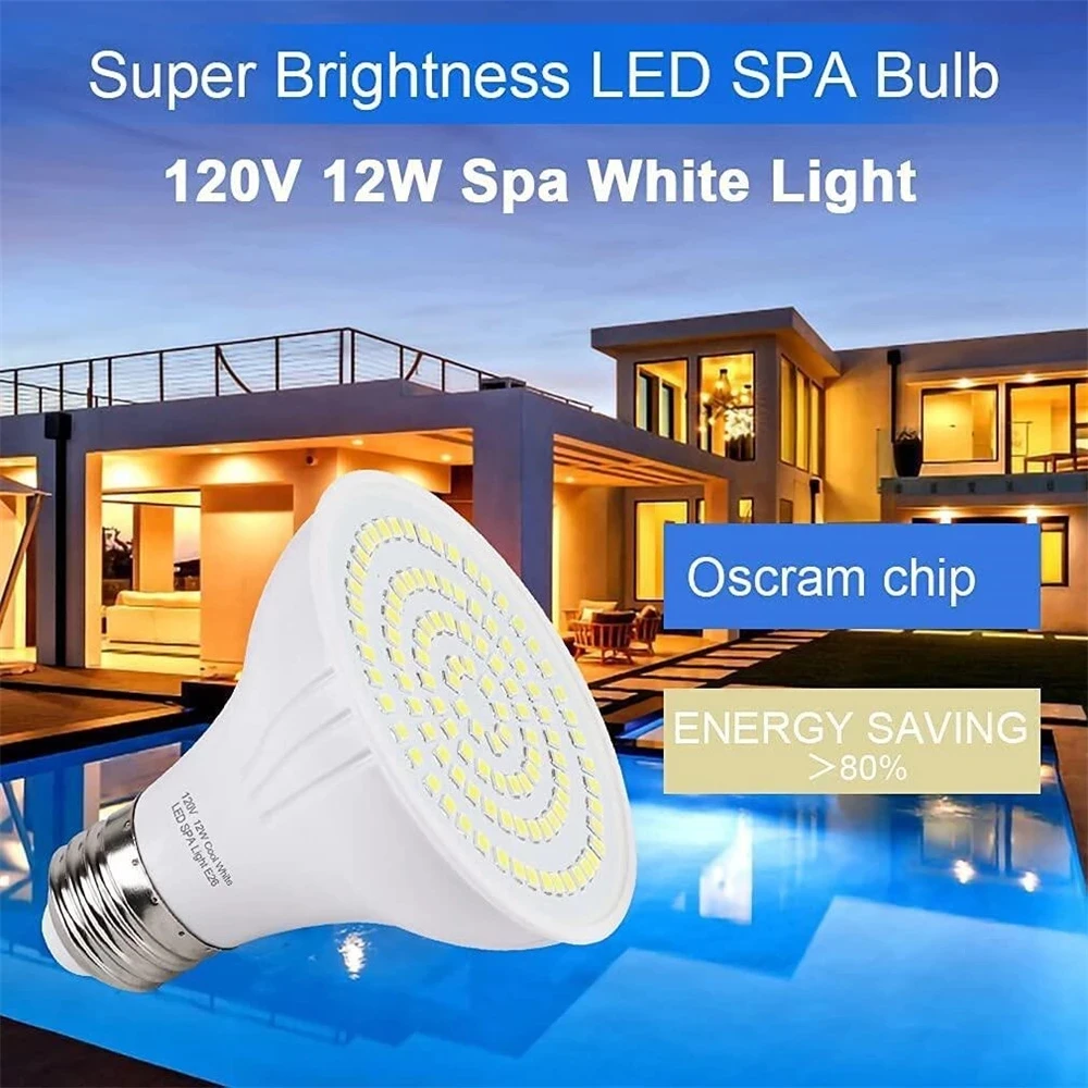LED Swimming Pool Light E27 E2 - đánh giá và giá Xy Spa & Wellness