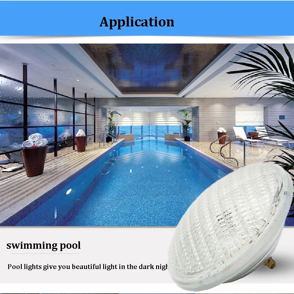 45W RGB LED Underwater Lights  - đánh giá và giá Xy Spa & Wellness