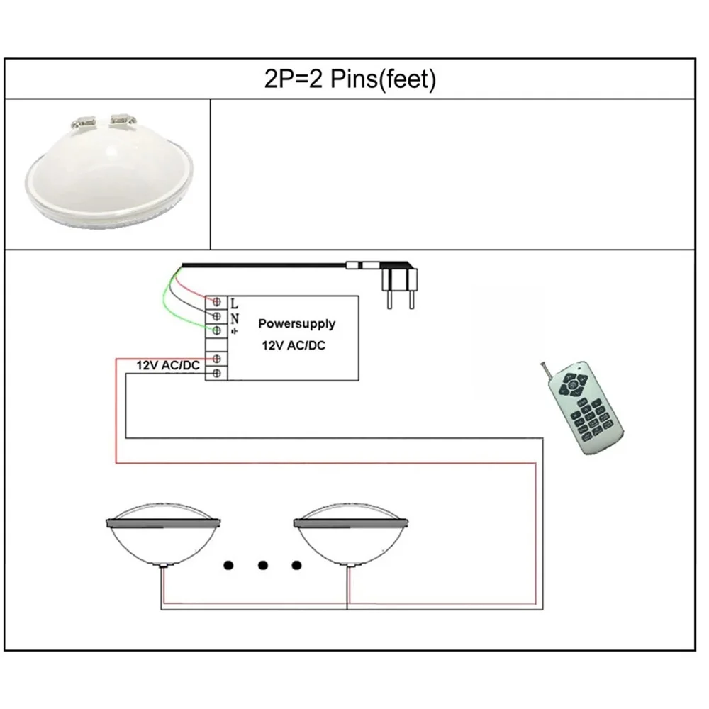 45W RGB LED Underwater Lights  - đánh giá và giá Xy Spa & Wellness
