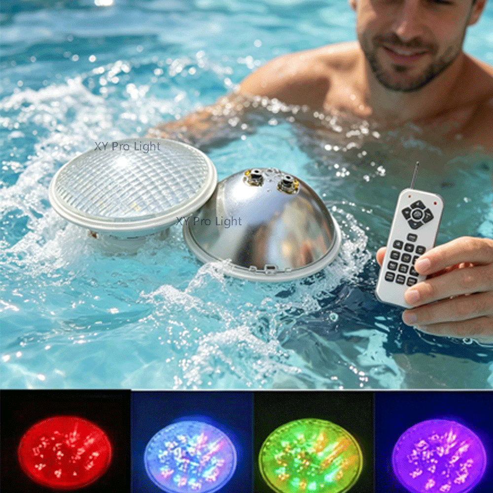 45W 18W RGB LED Underwater Lig - đánh giá và giá Xy Spa & Wellness