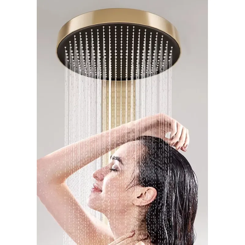 Brass Rainfall Shower Panel Se - đánh giá và giá Spa&Wellness Earth City Шелепиха